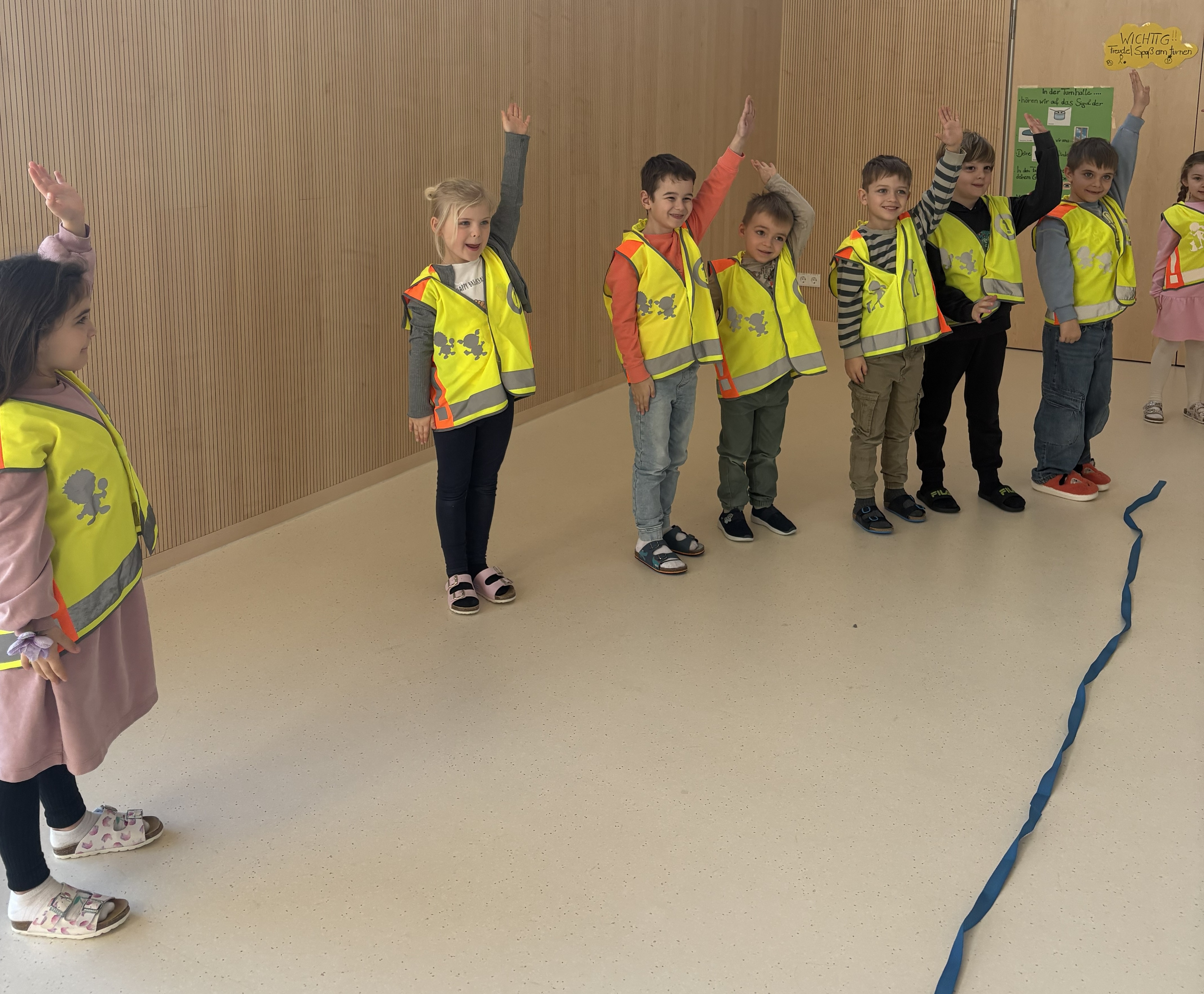 Verkehrserziehung für die Vorschulkinder